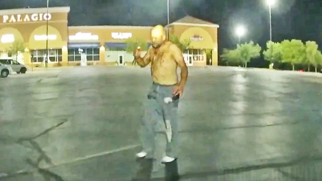 Oklahoma City Cop Shoots Suspect Wielding a Knife in a Parking Lot