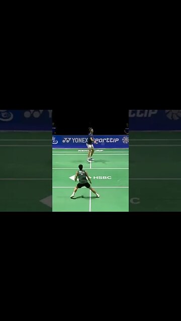 Viktor Axelsen vs Chou Tien Chen SF - Swiss Open 2023 #shorts