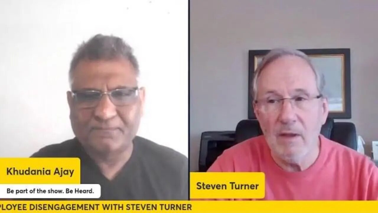 LIVE: Steven Turner, Executive Employee Leadership Expert, President of Flow Business Solution