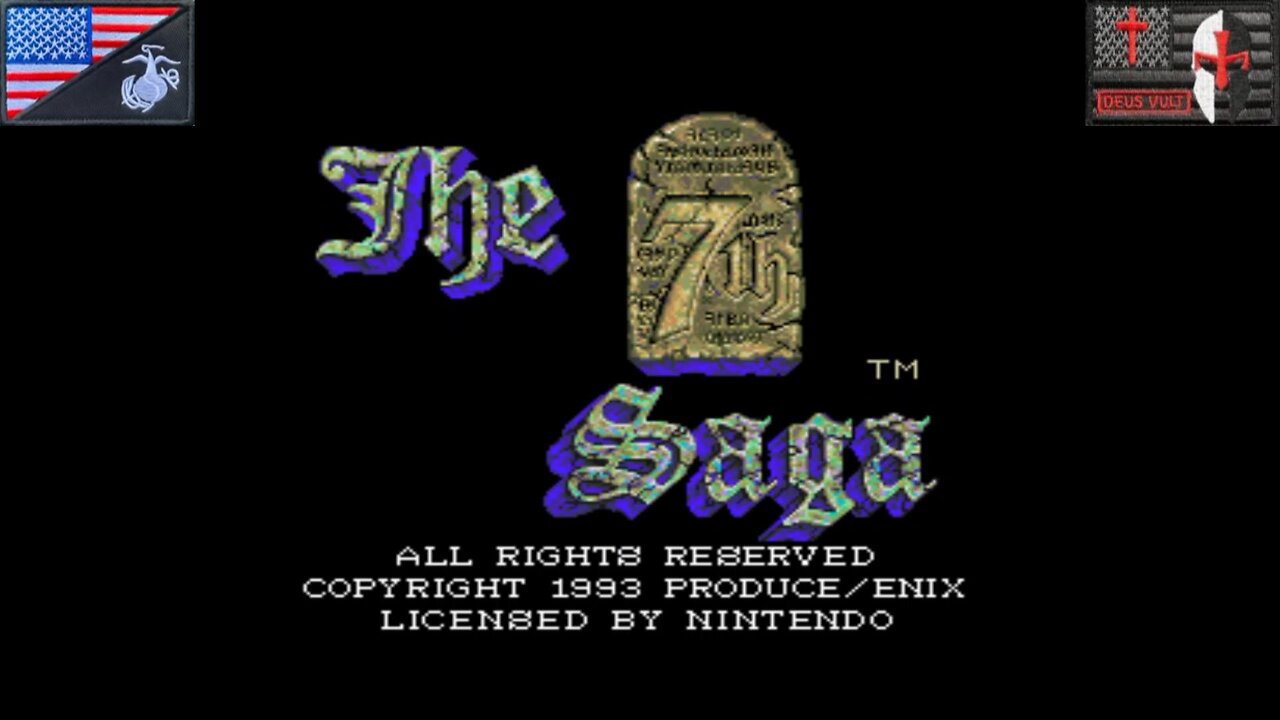 The 7th Saga (SNES - Attract Mode) [NA Version of "エルナード"]