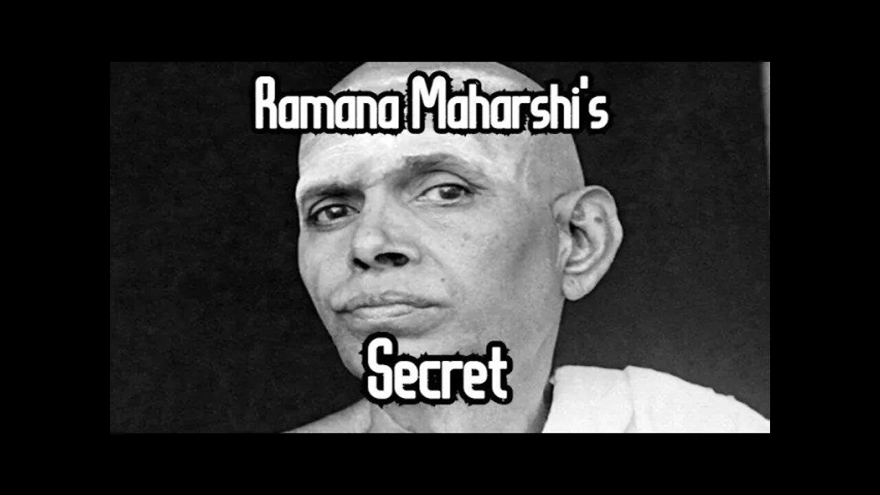 RAMANA MAHARSHI'S SECRET - Yoga to Master the Mind - Julian M. Polzin