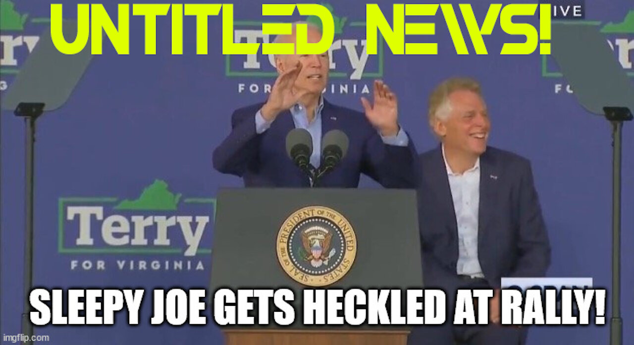 Biden Gets Heckled at Virginia Rally