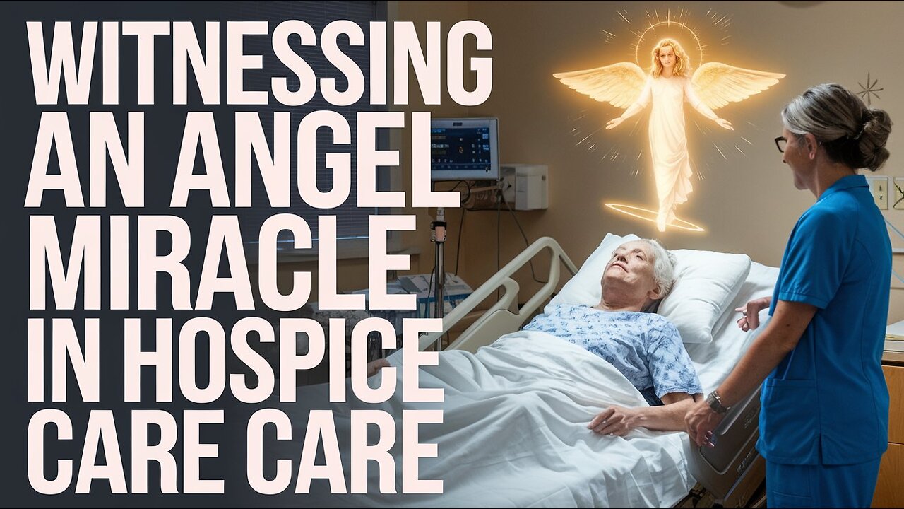 Witnessing an Angelic Miracle in Hospice Care #AngelMiracle #DivineIntervention #HospiceCare #angel