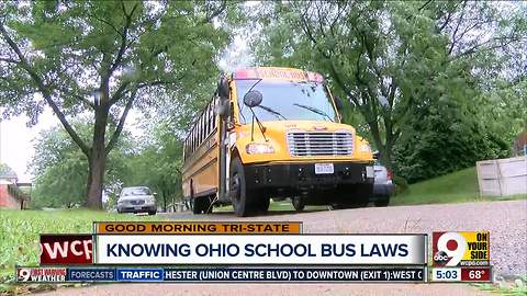 Do you remember Ohio's school bus laws?