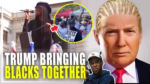 GIVE US TRUMP BACK! | WHY BLACK TRUMP SUPPORT IS GROWING DESPITE GEORGIA INDICTMENT (NEW TRUMP SONG)