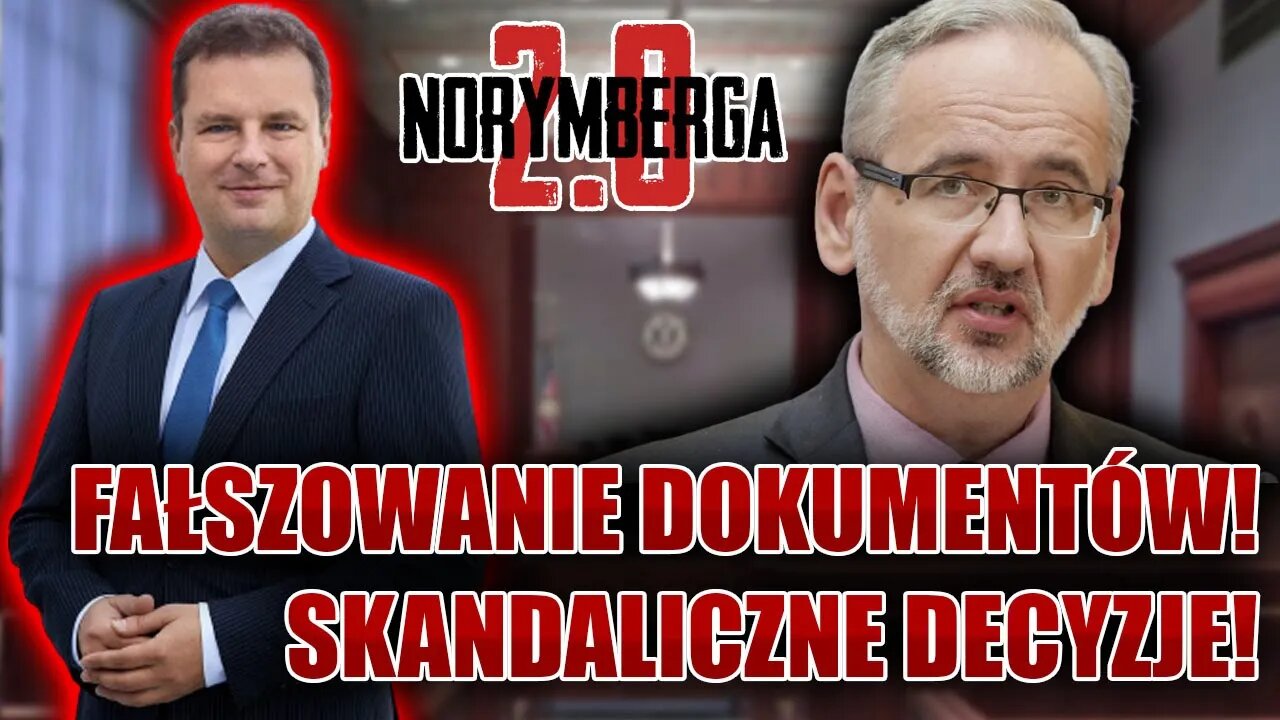 Fałszowanie dokumentów! Skandaliczne regulaminy! J. Wilk ujawnia szczegóły NORYMBERGI 2.0