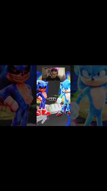 Sonic.Exe Ve Sonic #scary #trending