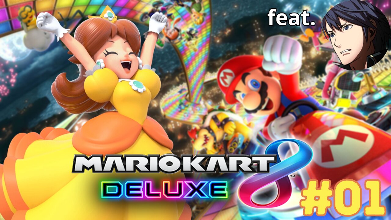 WHAT IS MY FAVORITE GAME AND OTHER RANDOM STUFF - Mario Kart 8 Deluxe part 1