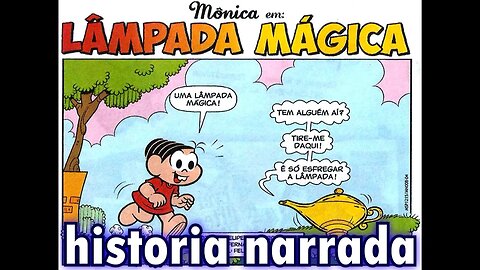 Mônica em-Lâmpada mágica | Gibis do Rapha