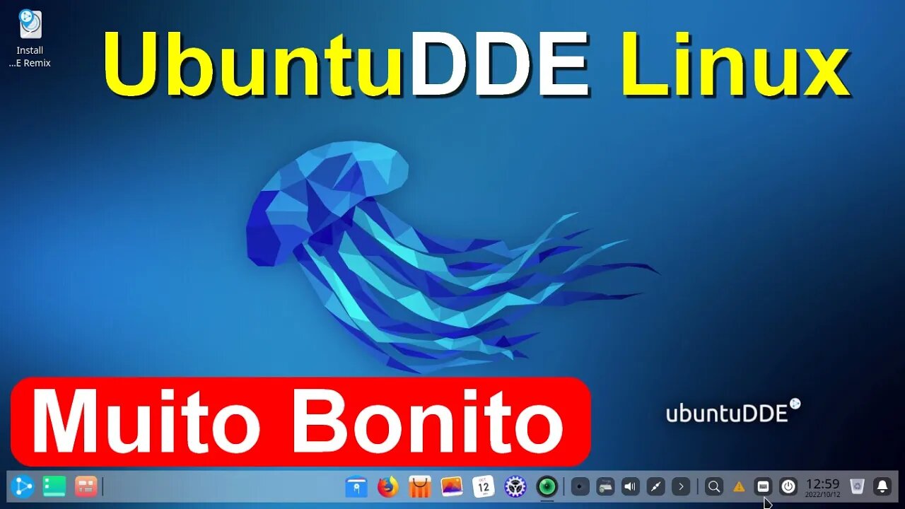 Ubuntu DDE poderoso Linux com o ambiente de desktop mais bonito