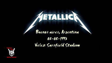 METALLICA Live in Buenos Aires 1993 - full concert