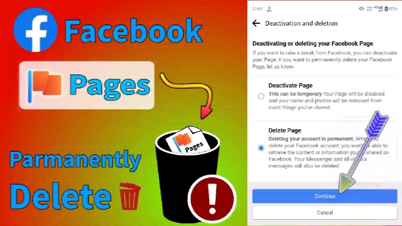 How To Delete Facebook Page | Facebook Page Ko Kaise Delete Kare | Facebook Page Parmanently Delete