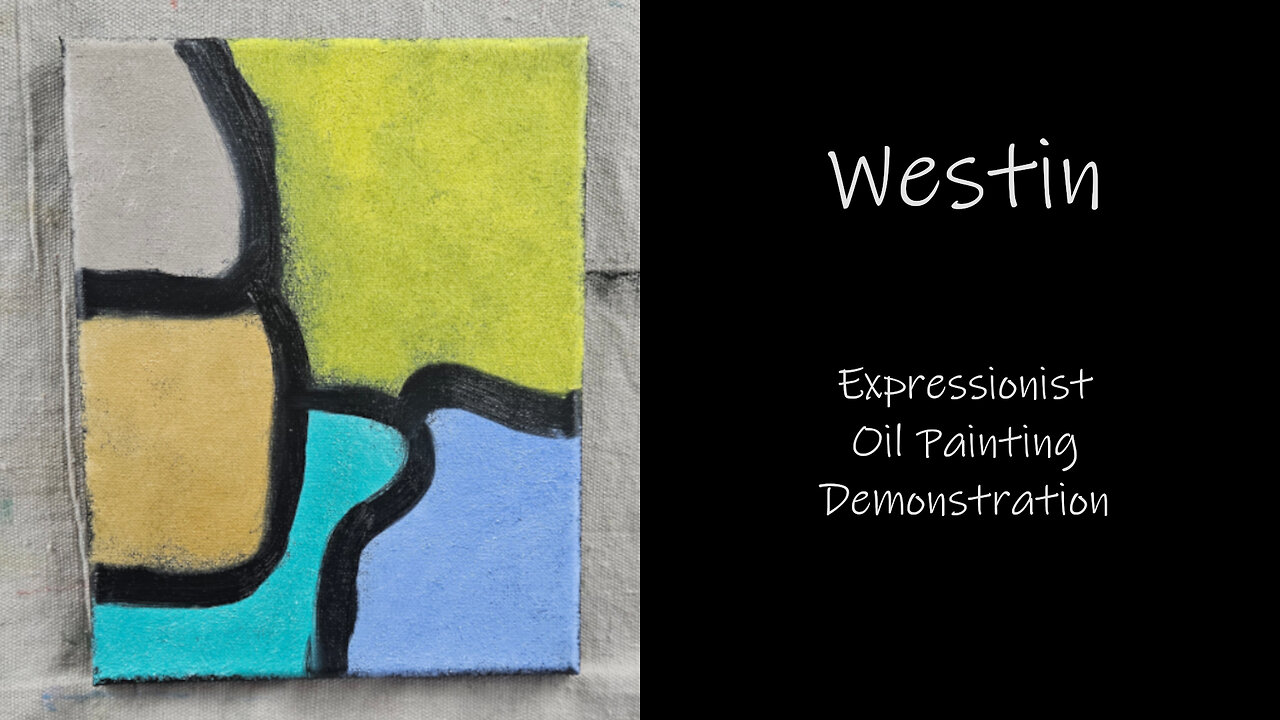 "Westin" Expressionist Oil Painting Demonstration #forsale