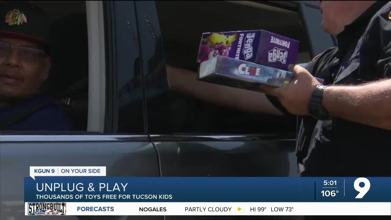 Unplug & Play: Thousands of toys given to Tucson kids
