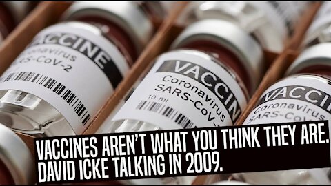 2009: Vaccines Aren't What You Think They Are