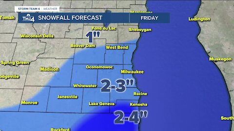 Winter weather advisory issued for SE Wisconsin counties