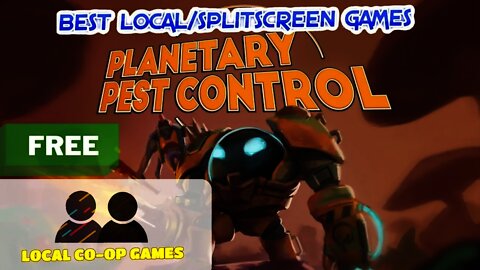 Planetary Pest Control Multiplayer [Free Game] - How to Play Local Coop [Gameplay]