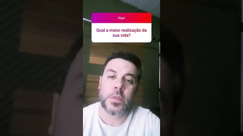 Respondendo: Maior realização? #17 #shorts
