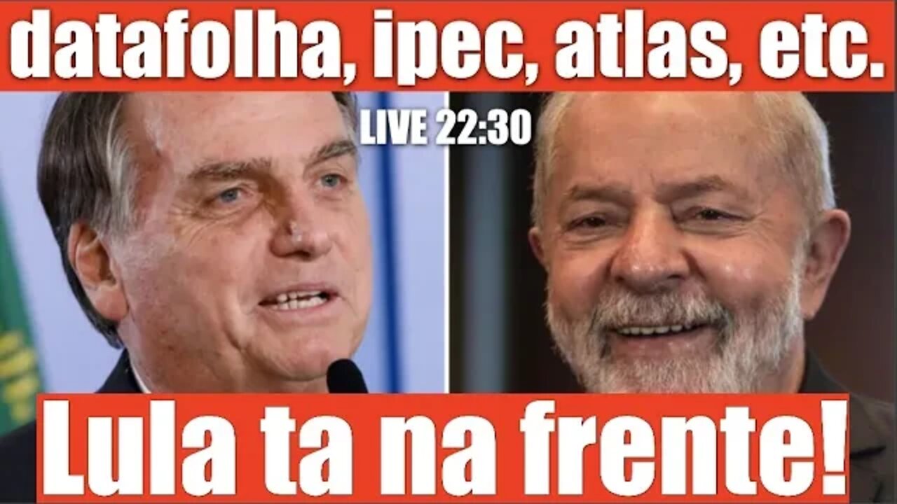 Lula lidera em TODAS! - Análise do Stoppa 22:30