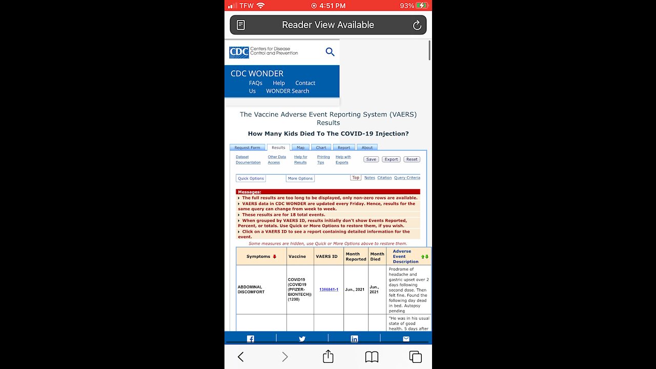 VAERS Data Look-Up (How Many People DIED to COVID-19 Jab) (READ DESCRIPTION)