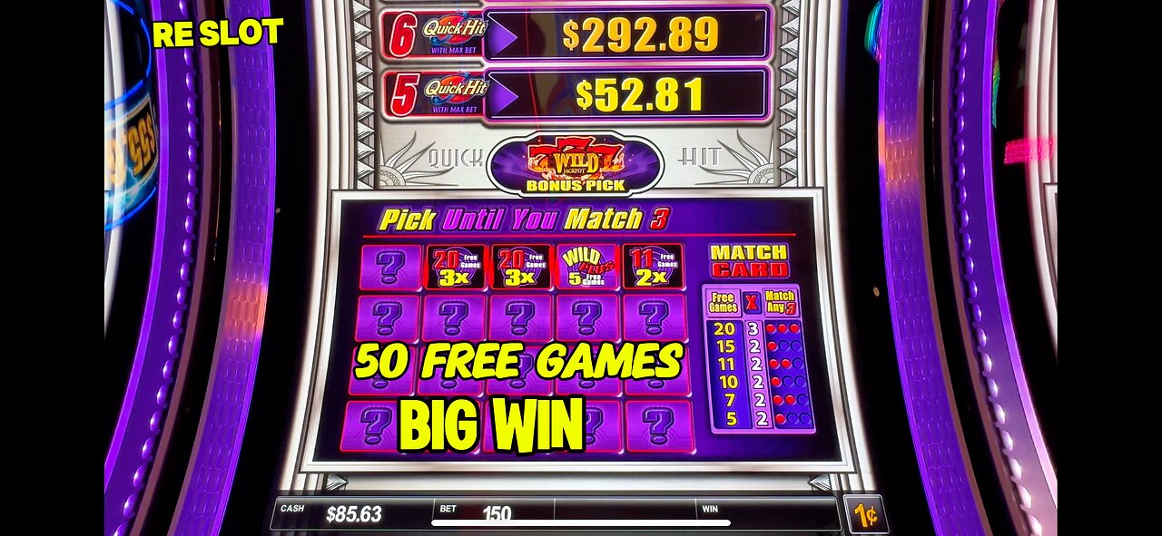 QUICK HIT PLATINUM Slot Machine BONUS 🦜 50 FREE GAMES 🦜 BIG WIN 💰