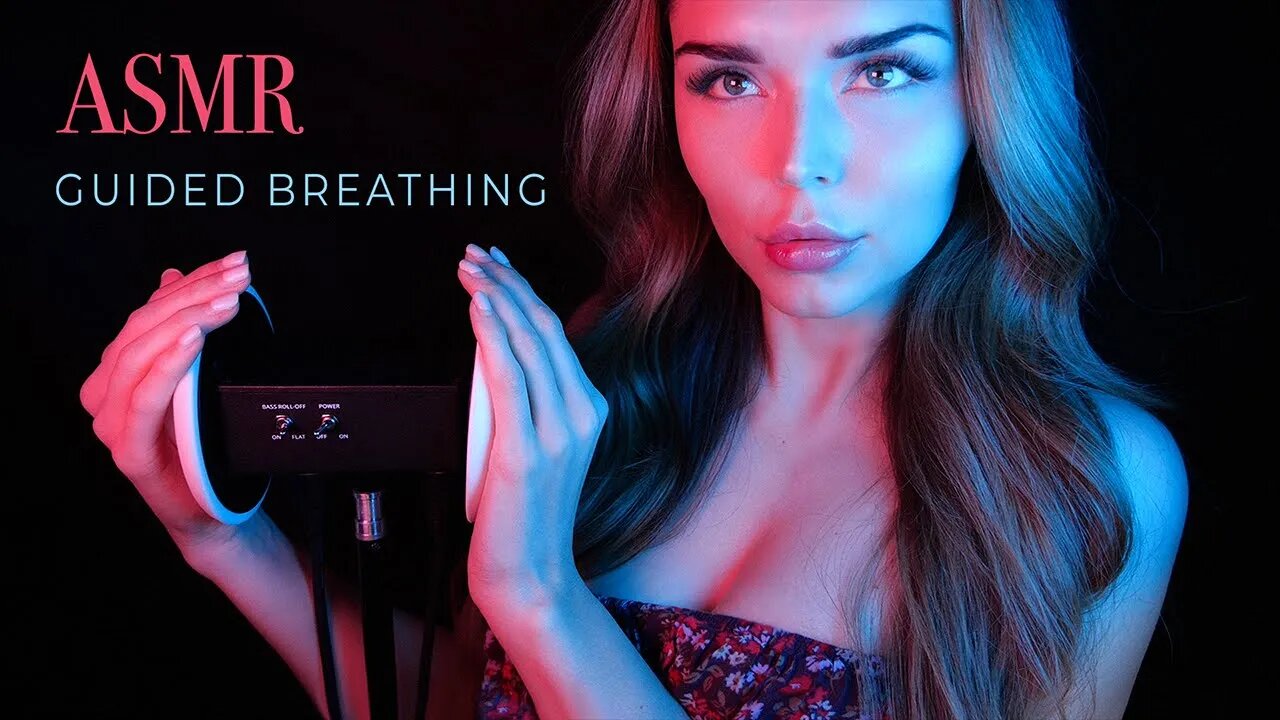 ASMR | Guided Breathing with Scratching + Ear Cupping 🌬️ (you will feel SO relaxed)