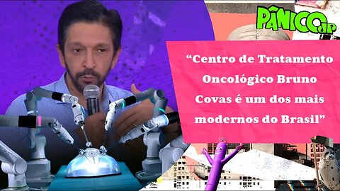 RICARDO NUNES: “SÃO PAULO É A PRIMEIRA CIDADE DO BRASIL QUE FAZ CIRURGIA ONCOLÓGICA POR ROBÔ”