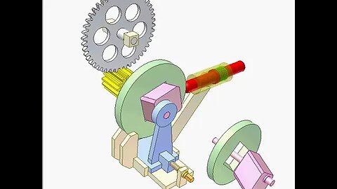 2418 Cam and wedge mechanism