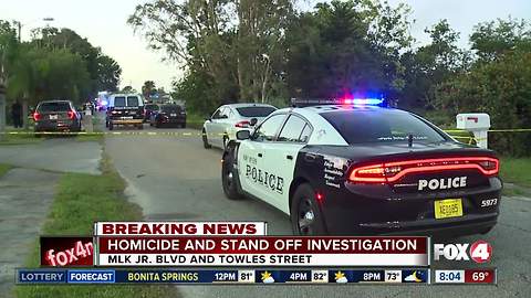 Fort Myers stand-off homicide ruled a domestic situation