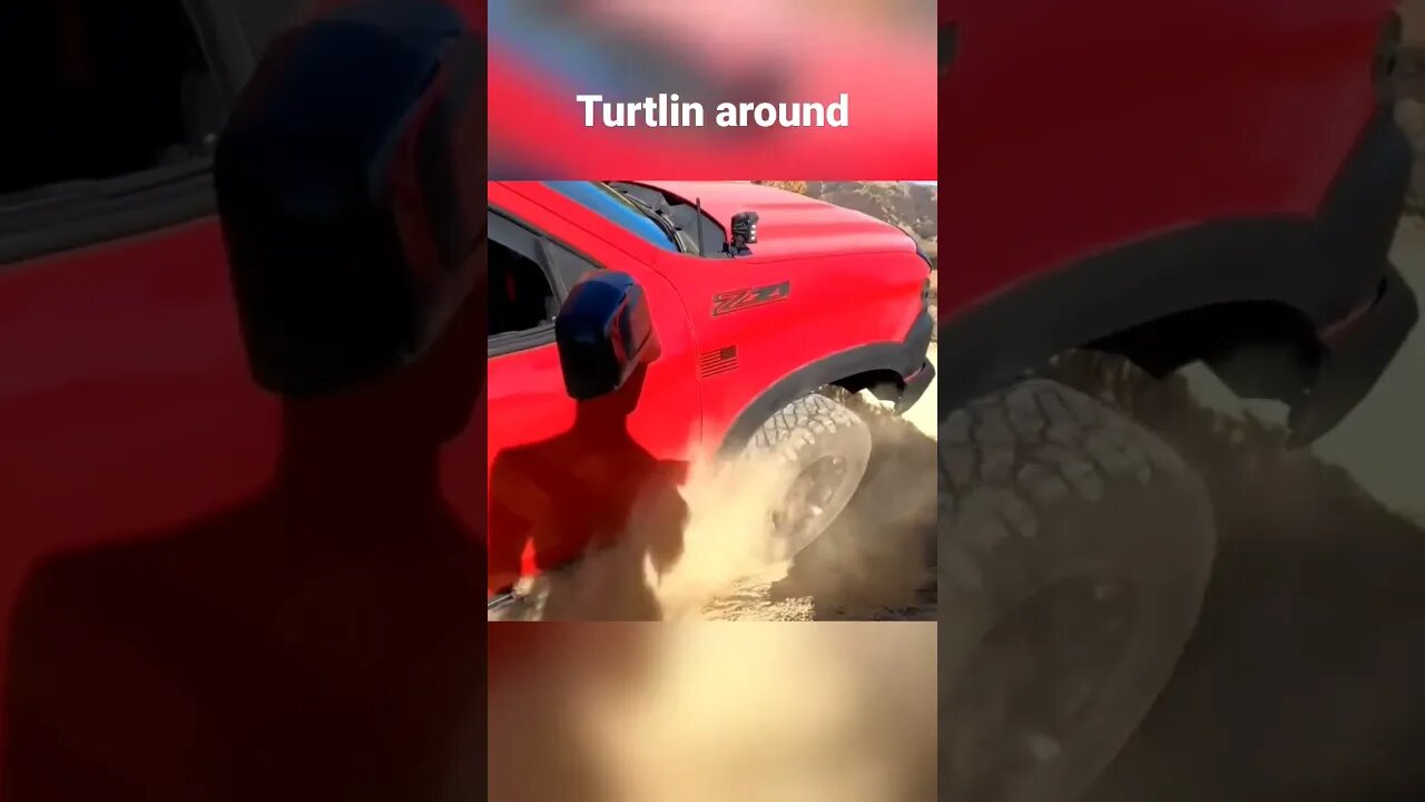 finally became a turtle. Full video on channel. #trailboss #4x4 #offroad #turtlegang #z71 #zr2