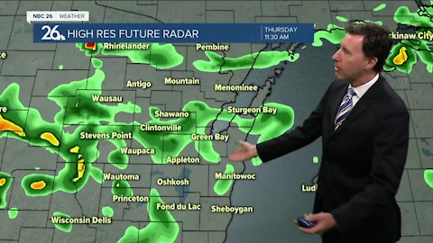 Michael Fish's NBC 26 weather forecast
