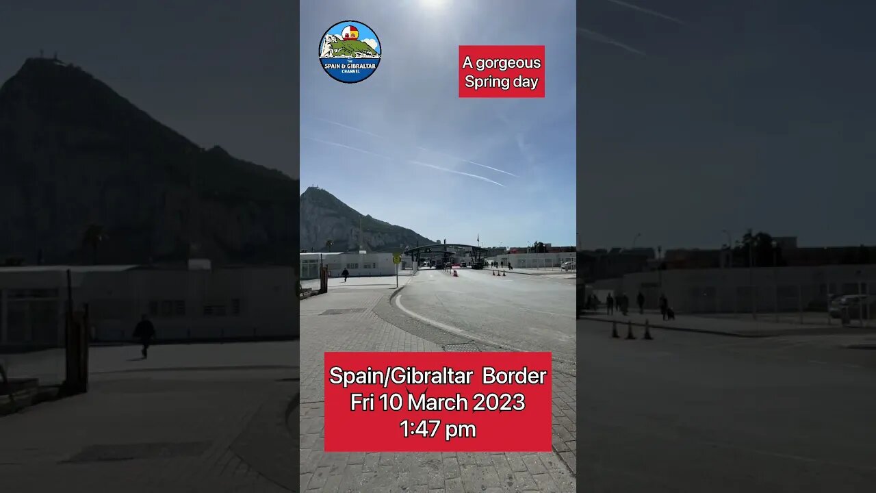 Spain Gibraltar Border 10 March 2023 #shorts