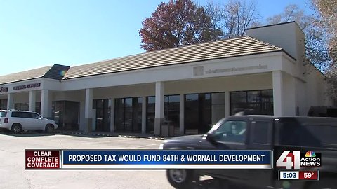 Proposed tax would fund 84th and Wornall development