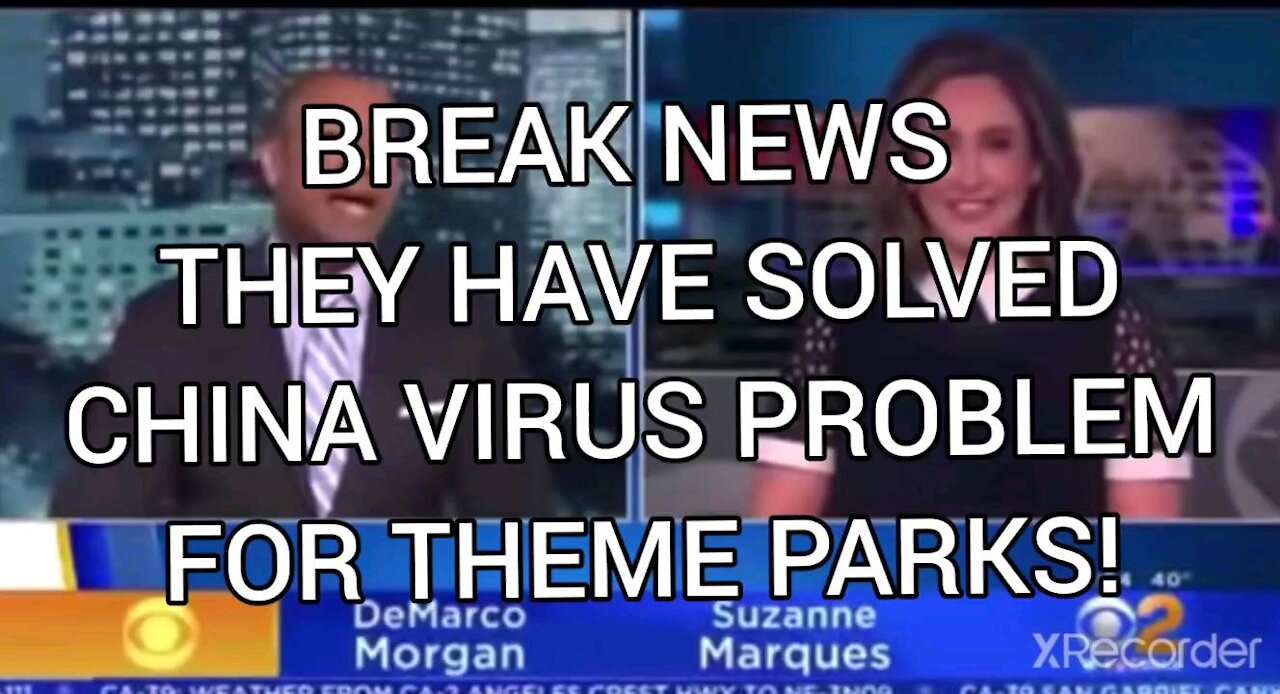 BREAK NEWS!! PROBLEM OF CHINA VIRUS FOR THEME PARKS!
