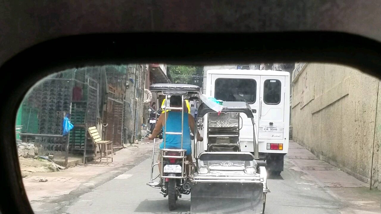 Tricycle Ride in Antipolo City Philippines