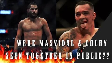 BUSTED!!?? Jorge Masvidal & Colby Covington Hanging Out Together?? NEW FOOTAGE and a Beef TIMELINE!!