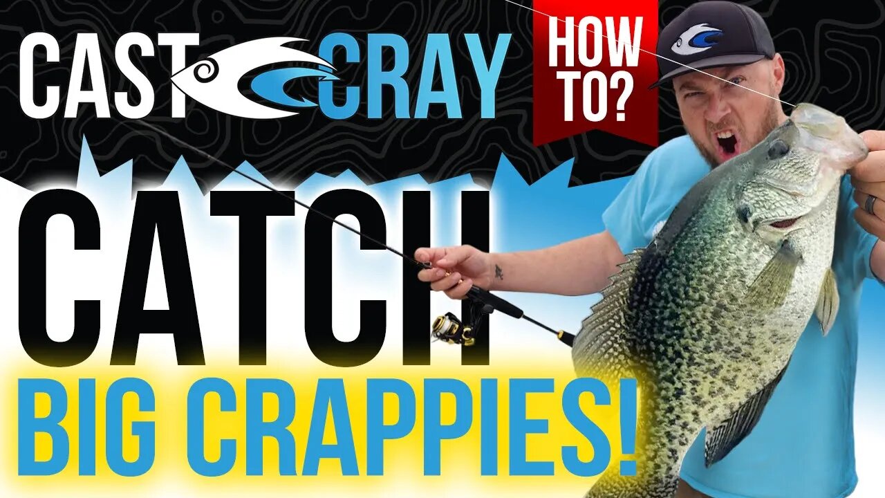 How to Catch GIANT Crappies! Tips for Targeting Big Slabs