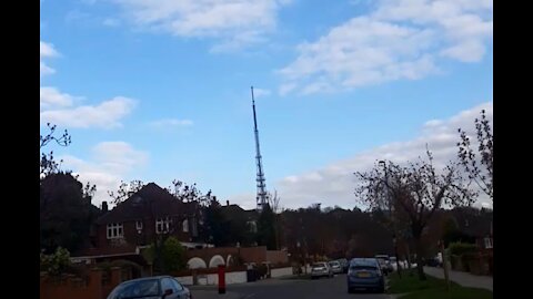 Beautiful day in London today