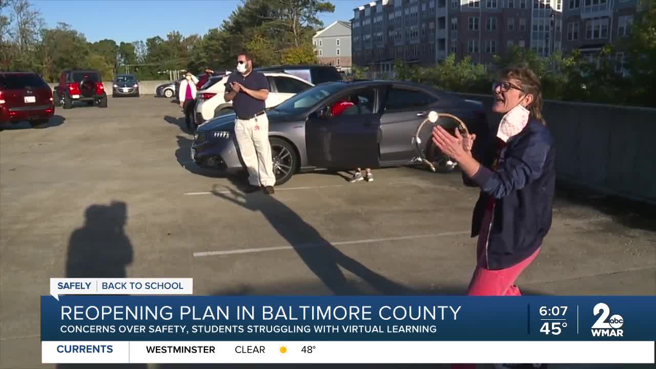 School reopening plan in Baltimore County