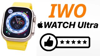 IWO ULTRA Smart Watch Review best copy watch 8 top smartwatch