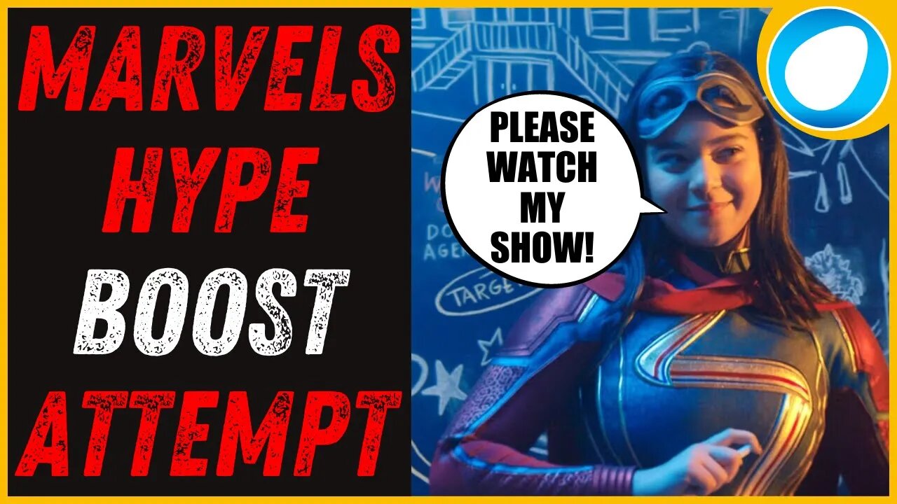 DESPERATE Marvel Tries to HYPE Ms. Marvel in BROADCAST TV! #msmarvel #themarvels #marvelstudios