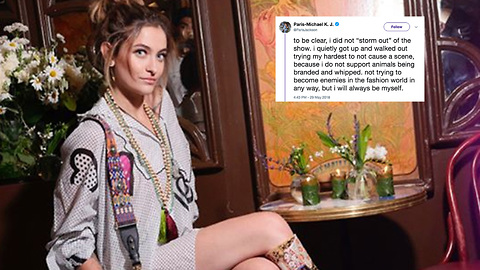 Paris Jackson Explains FURIOUS Departure From Dior Fashion Show