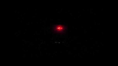 Red Light UFO Caught On Camera Over Boulder Colorado, U S A