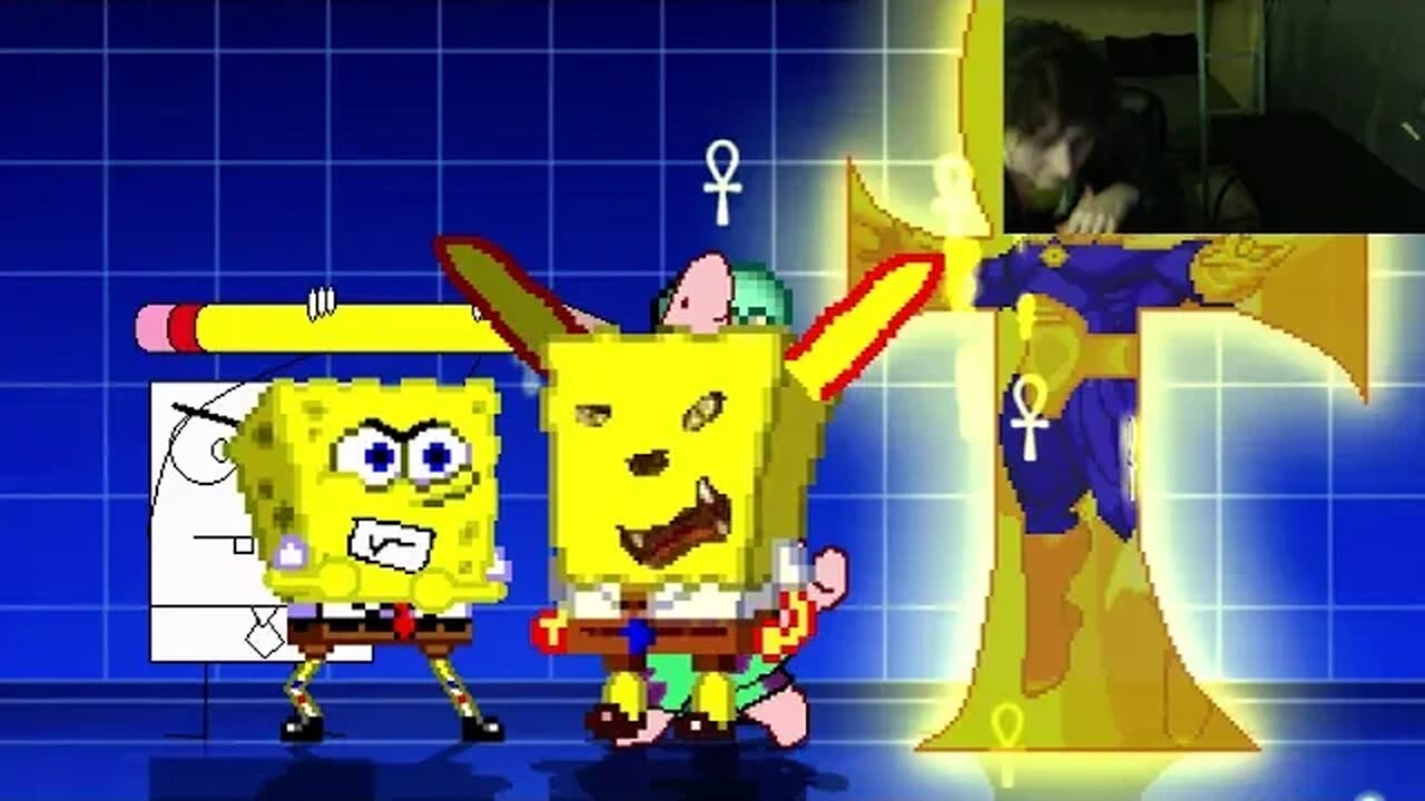 SpongeBob SquarePants Characters (SpongeBob, Squidward, And DoodleBob) VS Doctor Fate In A Battle