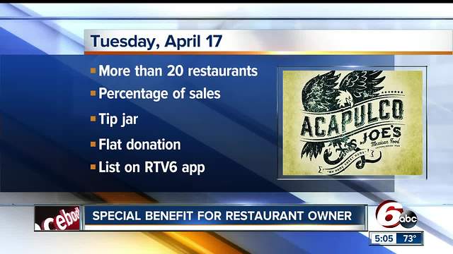 Fundraiser for restaurant owner who was attacked by a customer