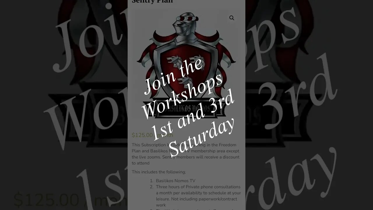 Workshops Available