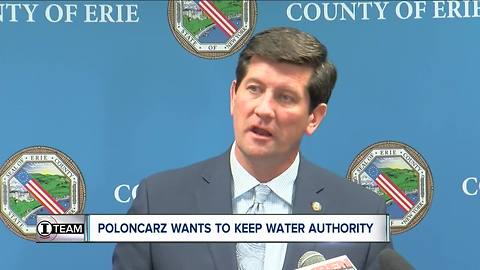 Poloncarz wants to add positions, cut pay for Water Authority leaders