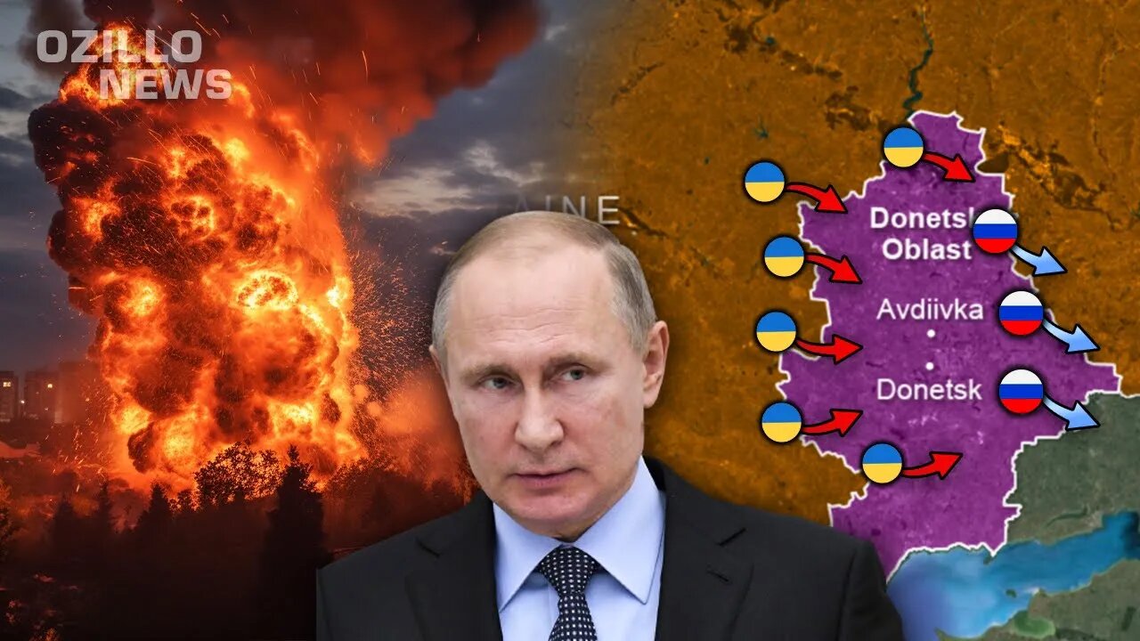 4 MINUTES AGO! Russia's Total Attack on Avdiivka! Russia's Losses Shocked the Kremlin!