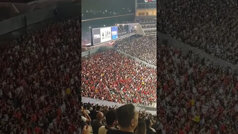 Torcida do Flamengo calada em plena final de Copa do Brasil