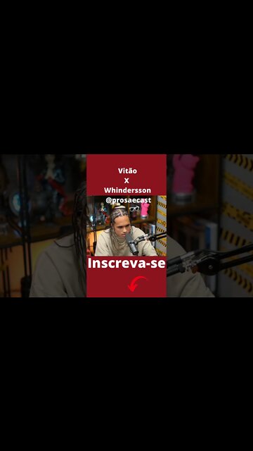 Vitão fala sobre Treta com Whindersson o cara é meu amigo #shorts